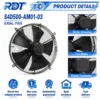 Axial Flow Fan, S4D500-AM03-01, 400V, 720W, 1.41A - view 5