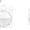 Axial Flow Fan, SANXIN, 380V, Aluminium - view 4
