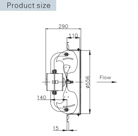 Axial Flow Fan, SANXIN, HVAC - view 2