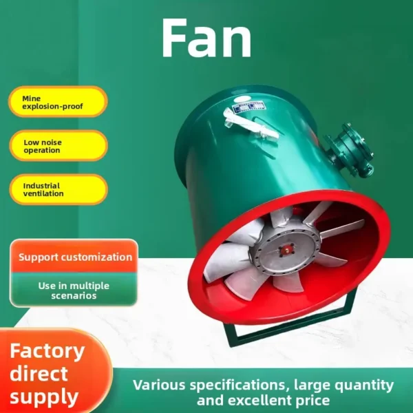 Axial Flow Fan, SDF, Flameproof, Explosion-Proof - view 2