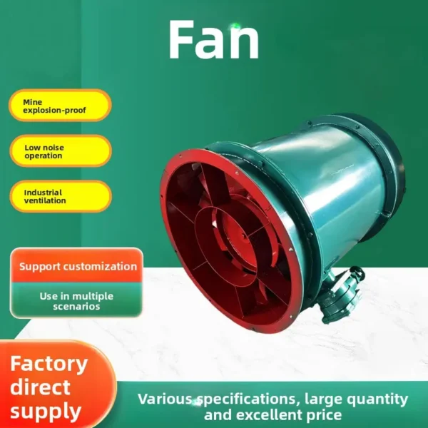 Axial Flow Fan, SDF, Flameproof, Explosion-Proof - view 3