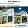 Axial Flow Fan, Solar, Wall - view 4