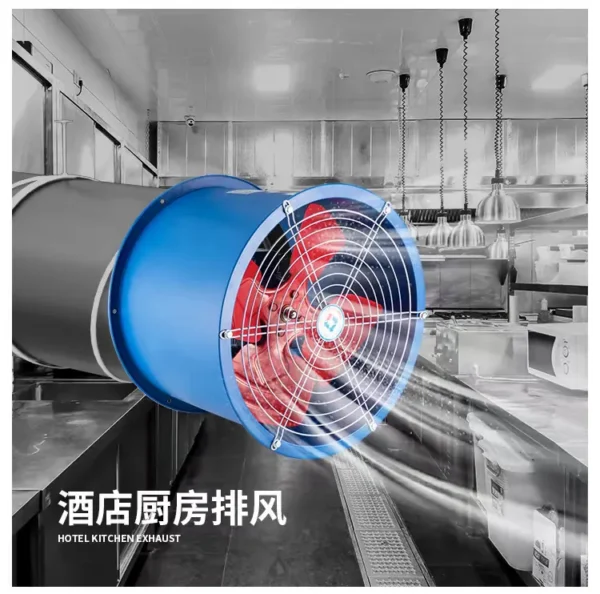 Axial Flow Fan, Stainless, Steel304 - view 6