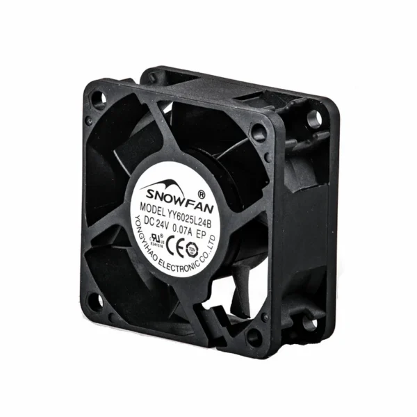 Axial Flow Fan, TUV, 60x60x25mm, Brushless