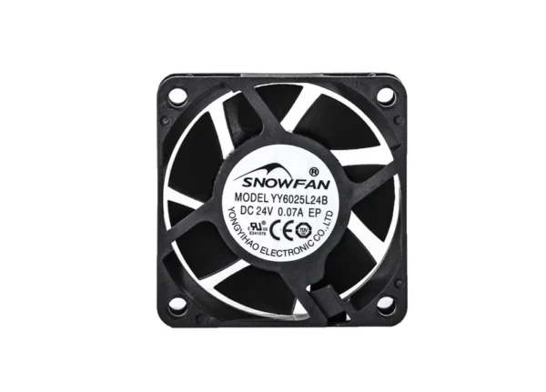 Axial Flow Fan, TUV, 60x60x25mm, Brushless - view 3