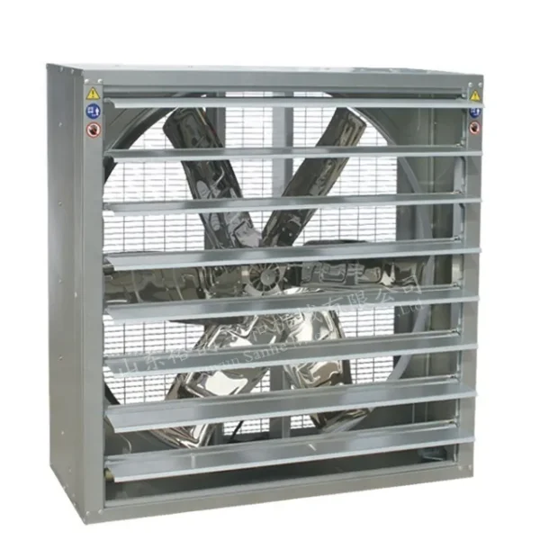 Axial Flow Fan, Wall, Electric, Stainless Steel