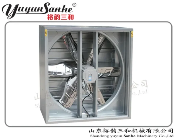 Axial Flow Fan, Wall, Electric, Stainless Steel - view 2