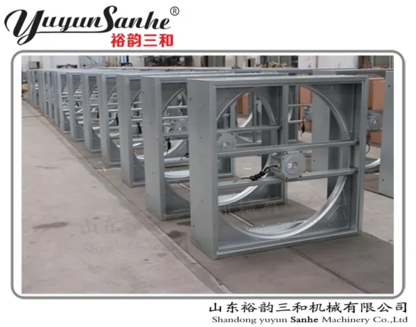 Axial Flow Fan, Wall, Electric, Stainless Steel - view 4