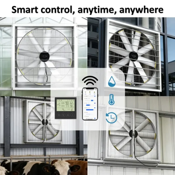 Axial Flow Fan, Wall, Solar - view 5