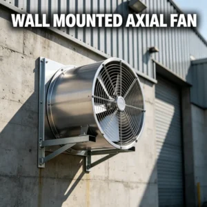 Axial Flow Fan, Wall, Stainless, Steel, 380V
