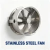 Axial Flow Fan, Wall, Stainless, Steel, 380V - view 2