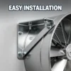 Axial Flow Fan, Wall, Stainless, Steel, 380V - view 3