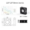Axial Flow Fan, Waterproof, IP68, 1238, 120 - view 5