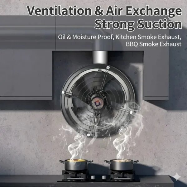 Axial Flow Fan, YWF, 200mm-600mm, HVAC - view 4