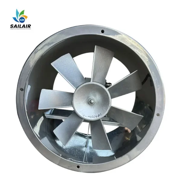 Axial Flow Industrial Extractor, 0.37KW, Stainless, Steel - view 2