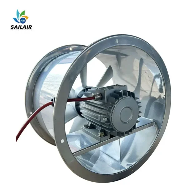 Axial Flow Industrial Extractor, 0.37KW, Stainless, Steel - view 3