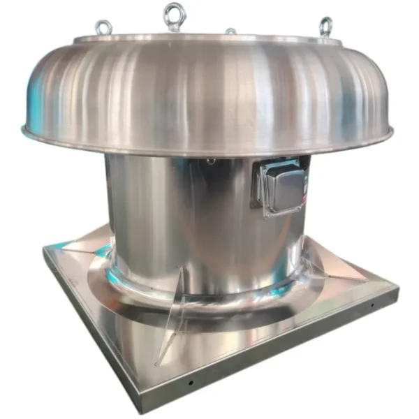 Axial Flow Roof Ventilator, Aluminum, 3Ph, 2100~35000m³ - view 2