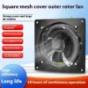 Axial Flow Solar Fan, YWF, 30w, Carbon steel - view 3