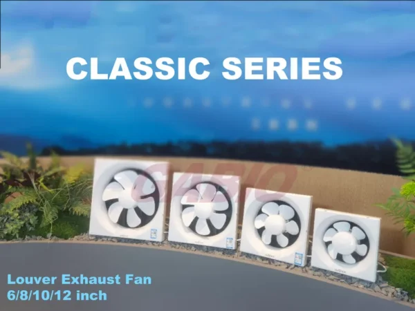 Axial Flow Ventilating Fan, 220V, 6-Inch - view 2