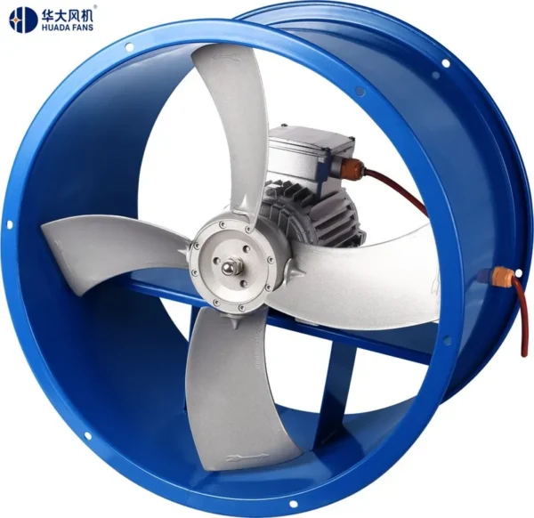 Axial Flow Ventilation Fan, 220V, 5000-7500 CBM - view 3