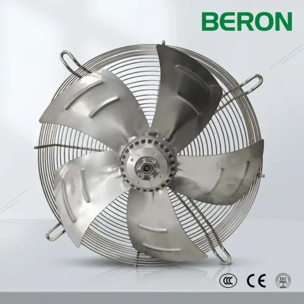 Axial Flow Ventilation Fan, 500mm, 220V, 380W, Aluminum - view 2