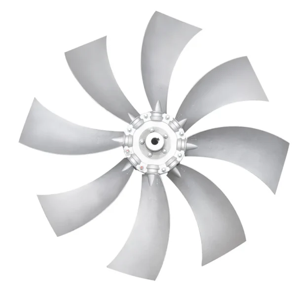 Axial Flow Ventilation Fan, Aluminum, Aluminum Alloy - view 3