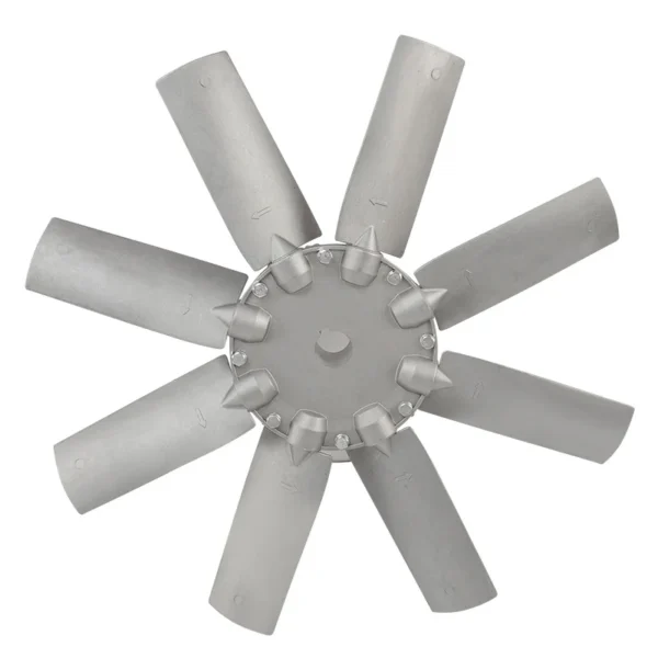 Axial Flow Ventilation Fan, Aluminum, Aluminum Alloy - view 4