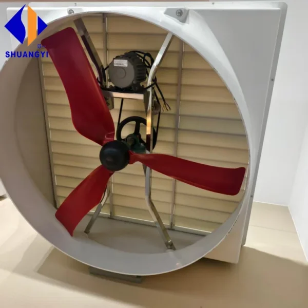 Axial-flow Wall-mounted Exhaust Fan, FRP, 220-600V, Electric - view 3