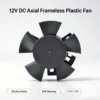 Axial Frameless Plastic Fan, 12v, 35x35x10mm