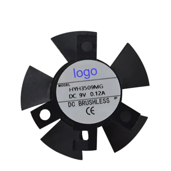 Axial Frameless Plastic Fan, 12v, 35x35x10mm - view 4