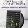 Axial Louver Shutter Fan, YWF200, 220v/380v, Wall - view 2