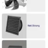 Axial Louver Shutter Fan, YWF200, 220v/380v, Wall - view 4