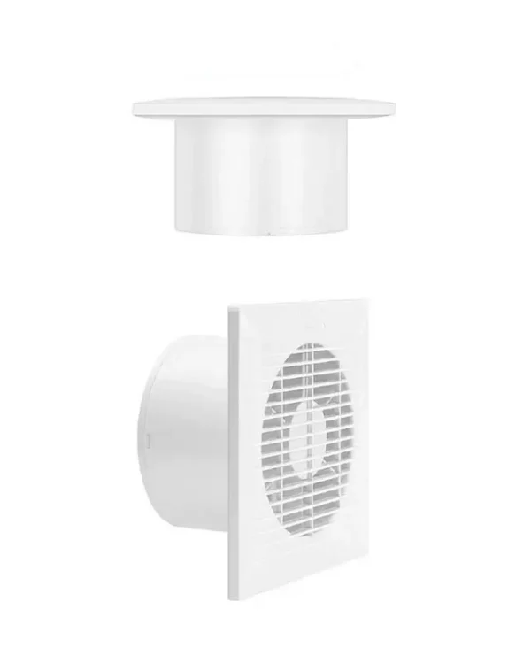 Axial Louver Ventilation Fan, 150-170mm, 10-18m - view 2