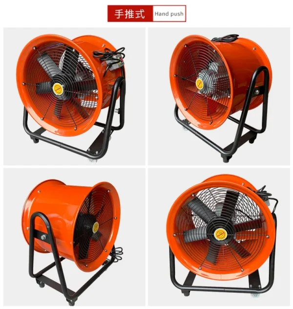 Axial Portable Ventilation Fan, 200mm, 250mm, 350mm - view 6