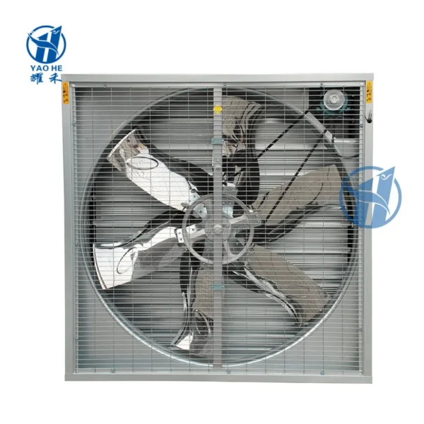 Axial Poultry Exhaust Fan, Wall, 380V - view 2