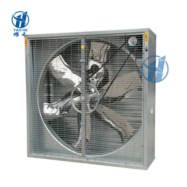 Axial Poultry Exhaust Fan, Wall, 380V - view 4