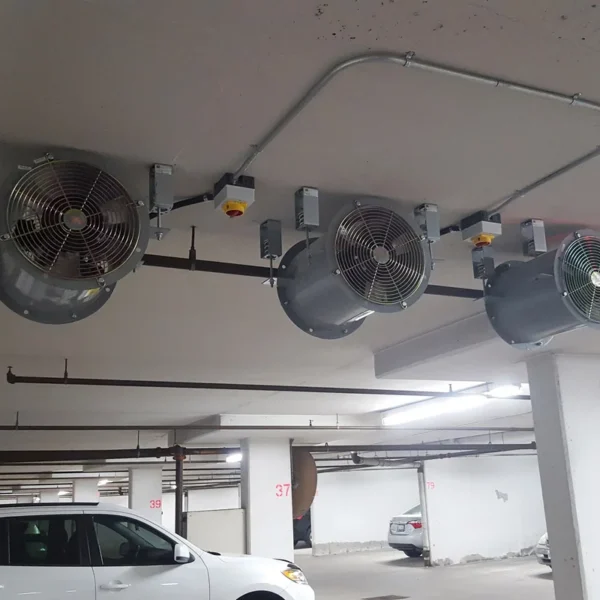 Axial Smoke Exhaust Fan, 7000, CFM, Cast - view 4