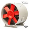 Axial Smoke Exhaust Fan, HTF, 380 V, Electric - view 3