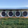 Axial Ventilation Exhaust Fan, FRP, Wall - view 3
