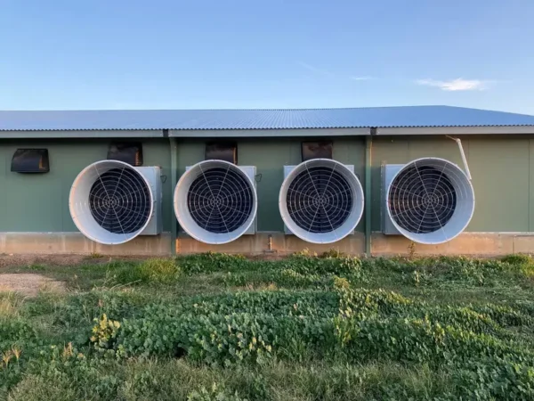 Axial Ventilation Exhaust Fan, FRP, Wall - view 3