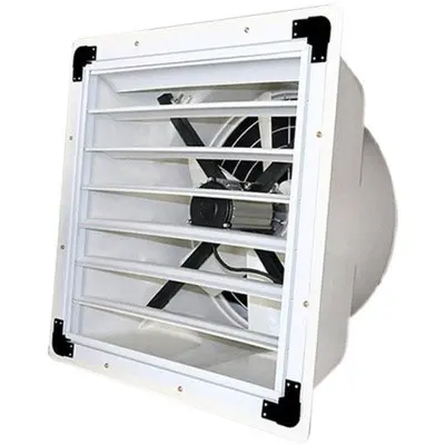 Axial Ventilation Exhaust Fan, FRP, Wall - view 4