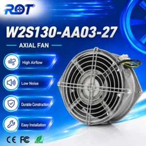 Axial Ventilation Fan, 230V, W2S130-AA03-27