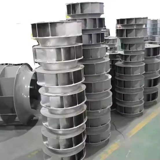 Backward Curved Centrifugal Impeller, Radial, iron, HT-K-006 - view 4