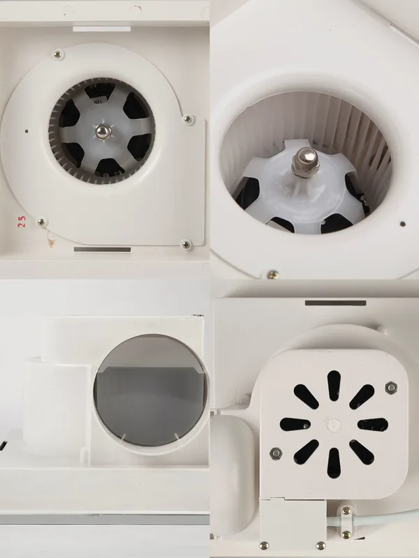 Ball Bearing, 220V, Plastic, Ceiling, Axial - view 5