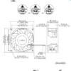 Ball Bearing, FFB0824EHE, 24V, 0.75A, Axial - view 5