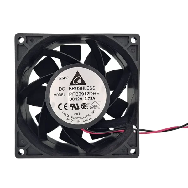 Ball Bearing, PFB0912DHE, 12V, Axial, 8000RPM