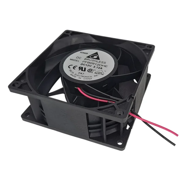 Ball Bearing, PFB0912DHE, 12V, Axial, 8000RPM - view 3