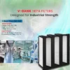 Bank Ahu Filter, F7, 99.995%, 1055x79x950mm, HVAC