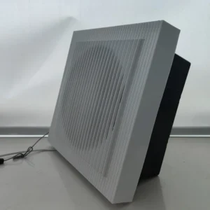 Bathroom Shutter Exhaust Fan, Plastic, Axial