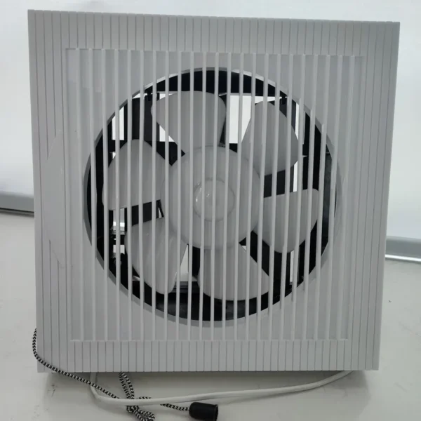 Bathroom Shutter Exhaust Fan, Plastic, Axial - view 2